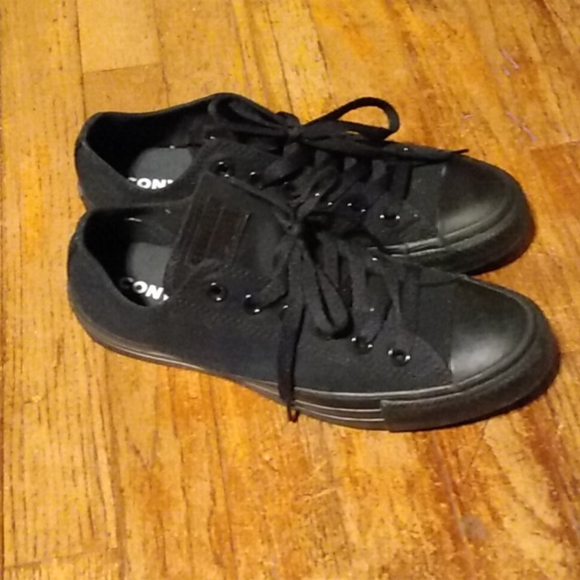 Black canvas converse ALLSTARS - Picture 2 of 8